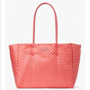 Everything Puffy Dots Large Tote by Kate Spade